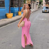 Tassel Mesh Dress